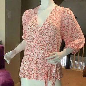 Ralph Lauren Tie waist Blouse, NWT
